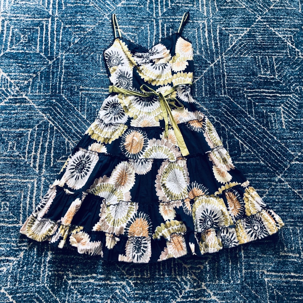 BCBGMaxazria floral dress
